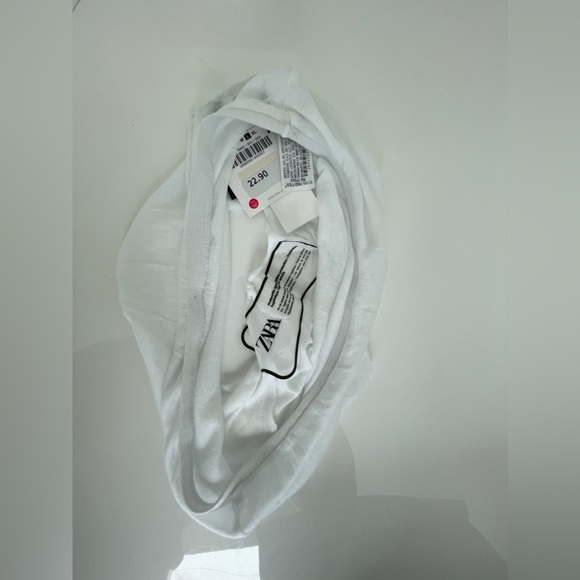 NWT Zara combo. White cotton boyish, L size. Never worn - Picture 4 of 6